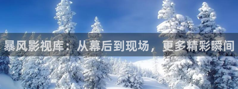 色七七影院影院：暴风影视库：从幕后到现场，更多精彩瞬间